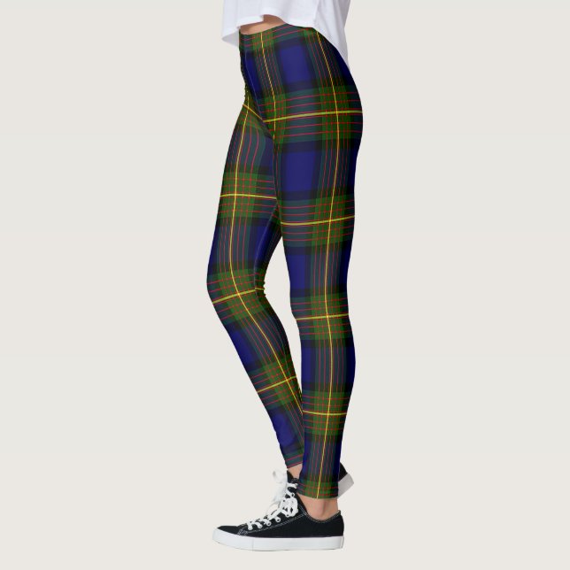 Scotstee Clan Muir Ancient Tartan Women Leggings (Esquerda)