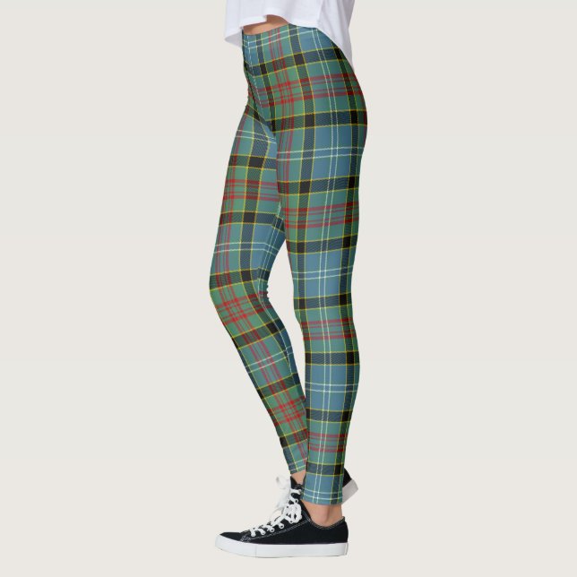 Scotstee Clan Porterfield Tartan Women Leggings (Esquerda)