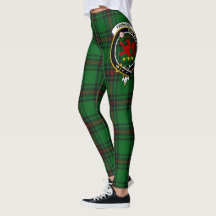 Scotstee Clan Primrose Crest Tartan Women Leggings