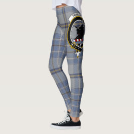 Scotstee Clan Tweedie Crest Tartan Women Leggings