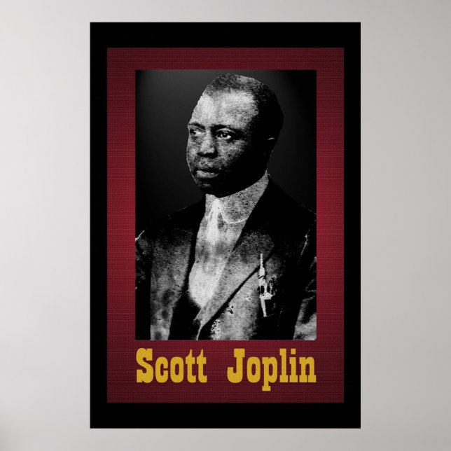 Scott Joplin 36 x 24 Poster (Frente)