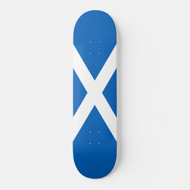 Scottish Flag (Saltyre) (Scotland Flag) Skateboard (Frente)