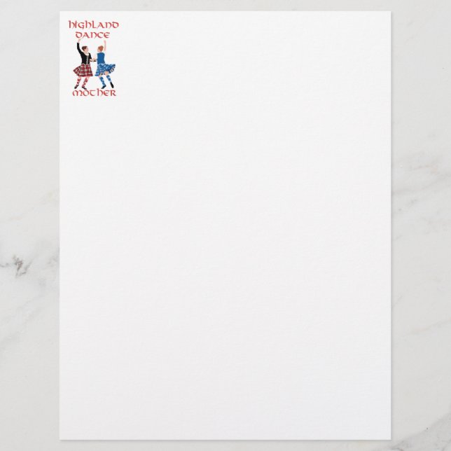 Scottish Highland Dance Mãe (Frente)