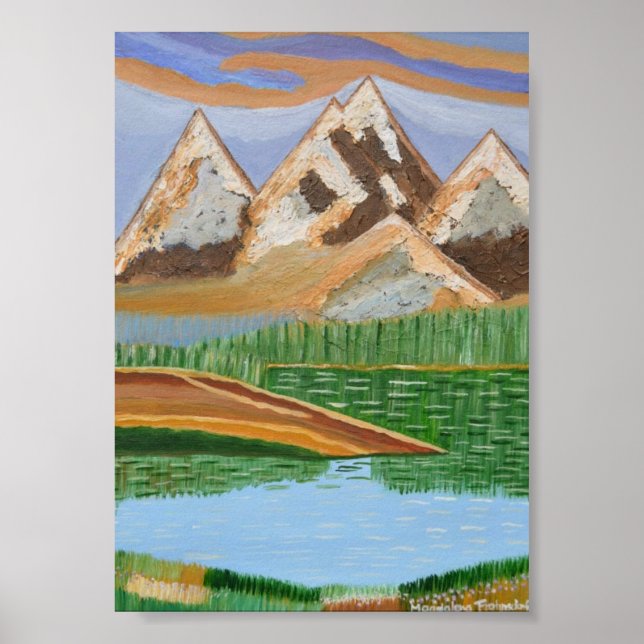 Scottish Highlands 3 poster (Frente)