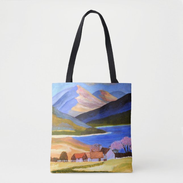 Scottish Highlands Tote Bag (Frente)