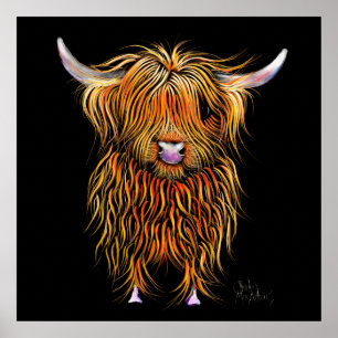SCoTTiSH "HuMPHReY" do impressão da vaca das