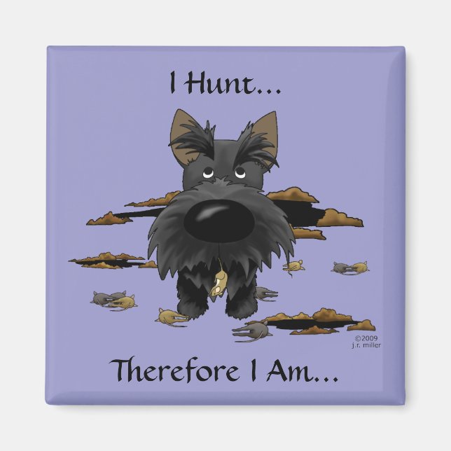 Scottish Terrier I Hunt... Íman (Frente)
