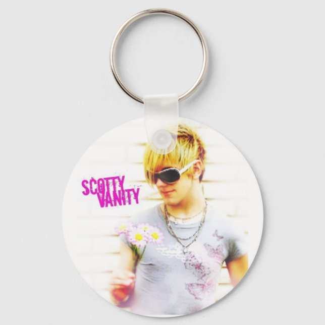 Scotty Vanity Flower Chaveiro (Frente)