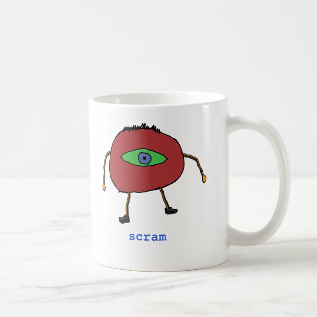 scram não scram a caneca (Direita)