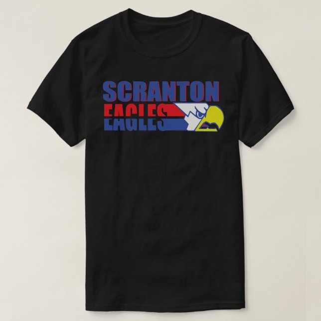 Scranton Eagles Camisa Essencial (Frente do Design)