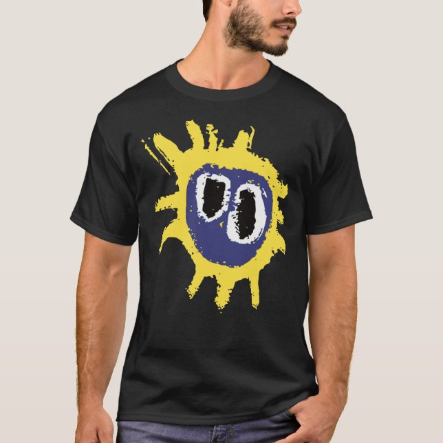 Screamadelica - Camiseta Essencial Primária (Frente)