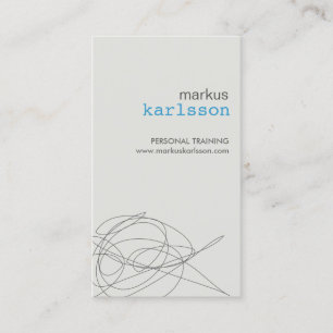 SCRIBBLE DE DESIGNER N.o 4 Cartão de visita