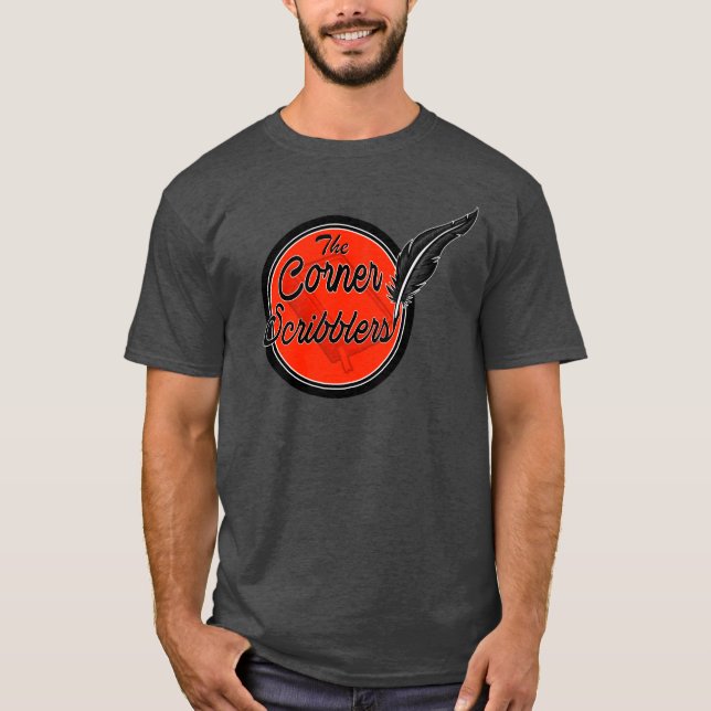 Scribblers de canto Logotipo T-Shirt (Frente)