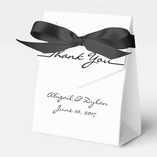 "Scribbles" Caixas de Favor de Tent (Frente)