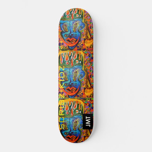 SCRIBZ KIDZ SKATEBOARD / JMT (Frente)