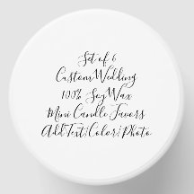 Script 6 x Casamento Personalizado 100% Tin de cer