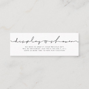 Script branco-cônico Exibir inserção do chá