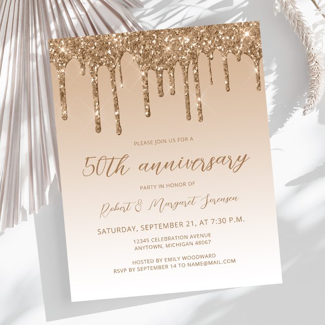 Script de 50 Aniversário Dourado de Glitter de Orç (Criador carregado)