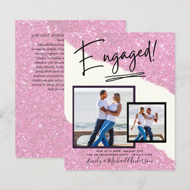 SCRIPT DE Anúncio do NOIVADO FOTO ORÇAMENTAL (Frente/Verso)