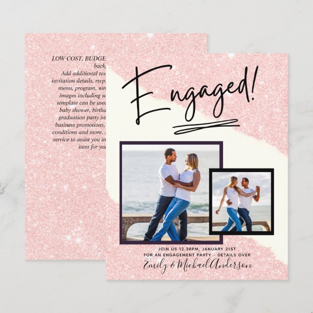 SCRIPT DE Anúncio do NOIVADO FOTO ORÇAMENTAL (Frente/Verso)