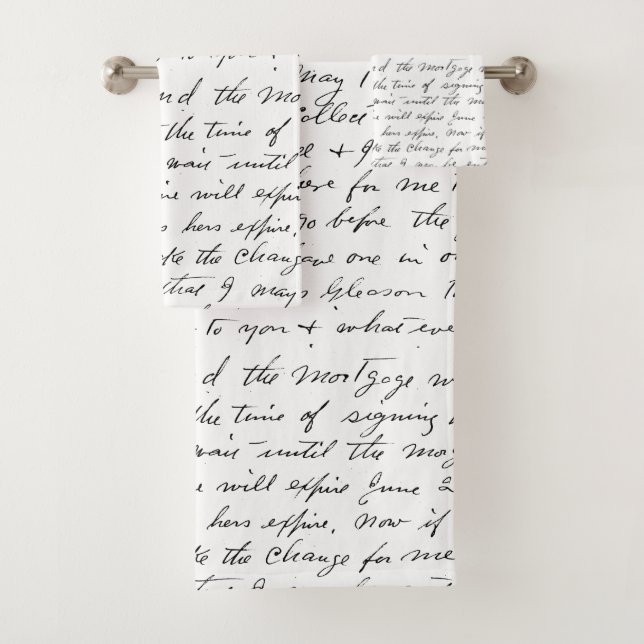 Script de conjunto de toalhas do estilo francês Ba (Insitu)