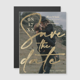 Script de folha de ouro em negrito moderno para sa