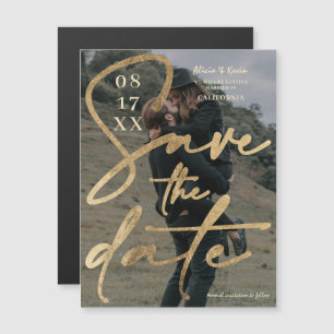 Script de folha de ouro em negrito moderno para sa