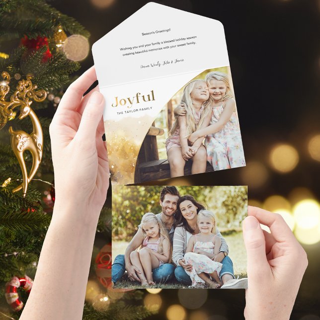 Script de Joyful Dourado Chic com Foto Curvada (Criador carregado)