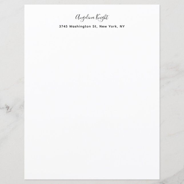 Script de manuscrito exclusivo de tendência de Na  (Frente)