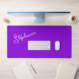Script de Nome Personalizado Roxo Moderno Minimali