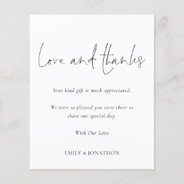 Script de Obrigados e Amor de Casamento de Orçamen