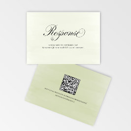 Script de Resposta de Casamento com Código QR Flor