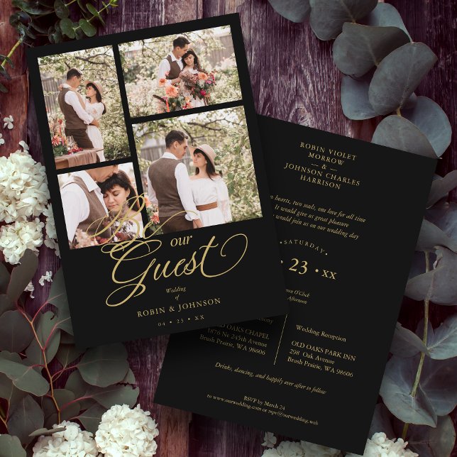 Script de Rico de Colagem de Tendência Preta 4 Fot (Criador carregado)