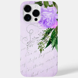 SCRIPT E FLORES DE LAVANDA ANTÍQUIDO