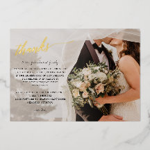 Script Elegant Foto manuscrita Obrigado