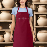 script elegante a cores burgundy<br><div class="desc">Placa de impressão de cor sólida (# 800020 ) totalmente colorida com tiras da mesma cor. Ele vem com fontes de script elegantes. É fácil personalizá-lo agora com seu nome. Excelente para qualquer hobby ou empresa. Você pode adicionar monogramas/logotipo/texto, etc. Dica do designer: O nome vem em um elegante roteiro...</div>