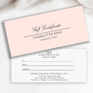 Script Elegante Certificado de Oferta Comercial