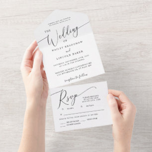 Script Elegante de Casamento Mínimo