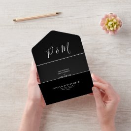 Script Elegante Minimalista Preto