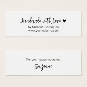 Script feito à mão com o Love Small Business Mini