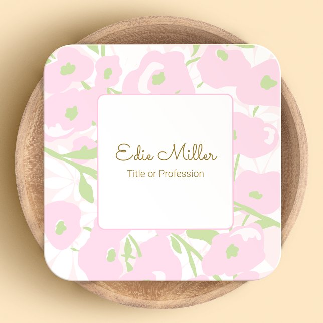 Script Floral Cor-de-rosa-branca (Criador carregado)