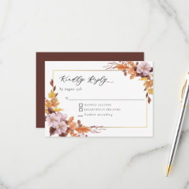 Script Floral de Resposta Rápida de Casamento de o