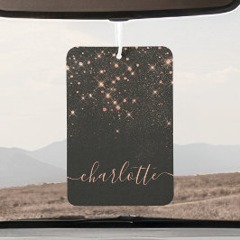 Script Glamoroso Elegante Glitter Glitter Dourado