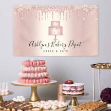 Script Glitter Glitter Dourado do Rosa do Chef de 