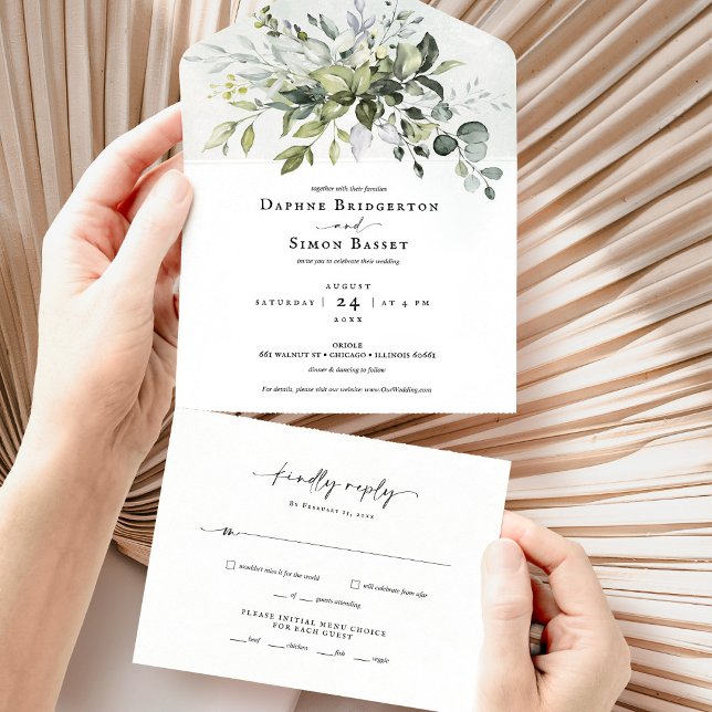 Script Greenery Tudo em Um Convite de casamento (Criador carregado)
