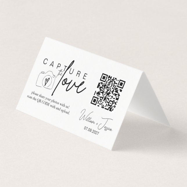 Script Minimalista Moderno Captura O Código QR de  (Frente)