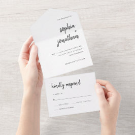 Script Minimalista Moderno | Casamento