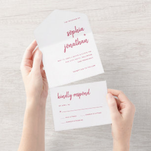 Script Minimalista Moderno   Casamento Vermelho Ma