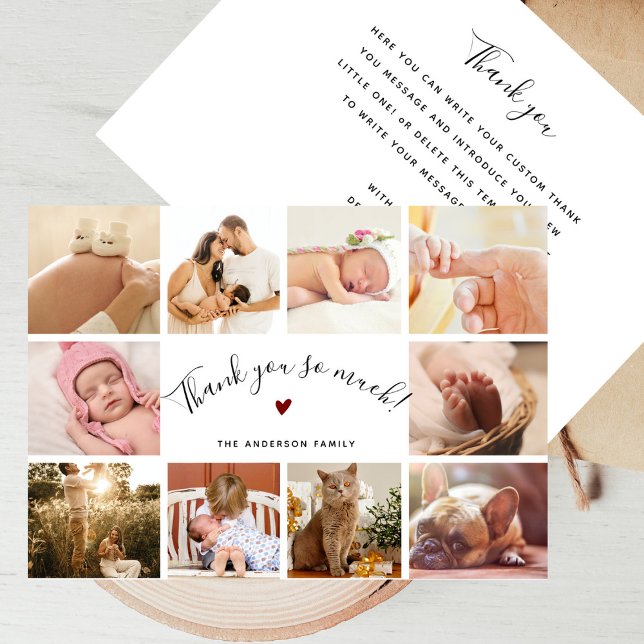 Script Moderno 10 Recém-nascido de Colagem de foto (Criador carregado)