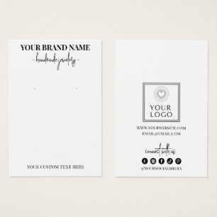 Script moderno Adicionar logotipo Barras Brancas P